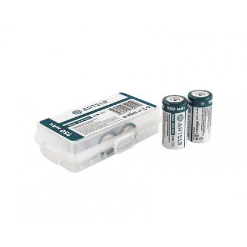 Аккумуляторные батареи RCR123 ARTELV 3.7V Li-Ion 750 mAh в Клину