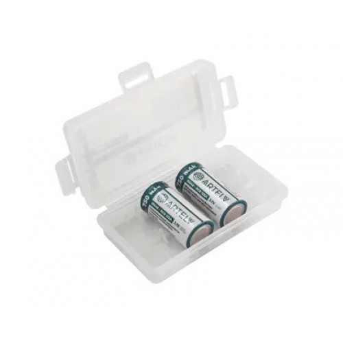 Аккумуляторные батареи RCR123 ARTELV 3.7V Li-Ion 750 mAh в Клину
