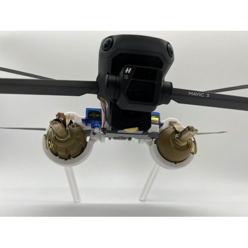 Двойная система сброса и доставки груза для квадрокоптера DJI Mavic 3 для 3-х разных размеров в Клину