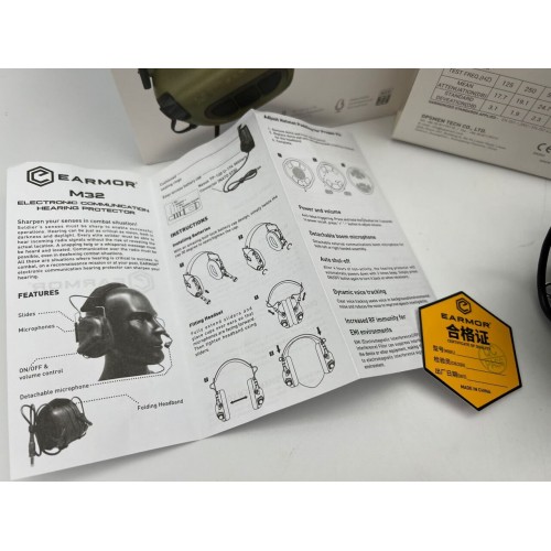 EARMOR M32 активные тактические наушники в Клину