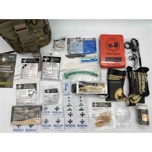 Военная тактическая аптечка RHINO RESCUE 25в1 в Клину