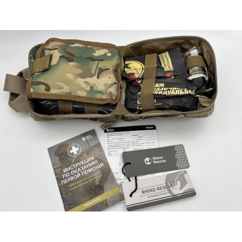 Военная тактическая аптечка RHINO RESCUE 25в1 в Клину