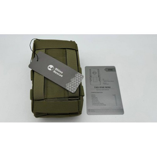 Военная тактическая аптечка RHINO RESCUE IFAK TRD MINI 11в1 в Клину