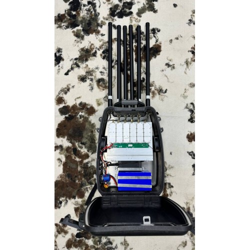 Рюкзак Гарпия CKJ-1704-Mobile подавитель дронов в Клину 6 каналов 300W