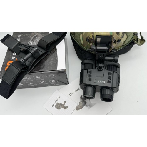 Прибор ночного видения NV-8000 v2.0 3D NIGHT VISION 4K VIDEO с адаптером на шлем в Клину