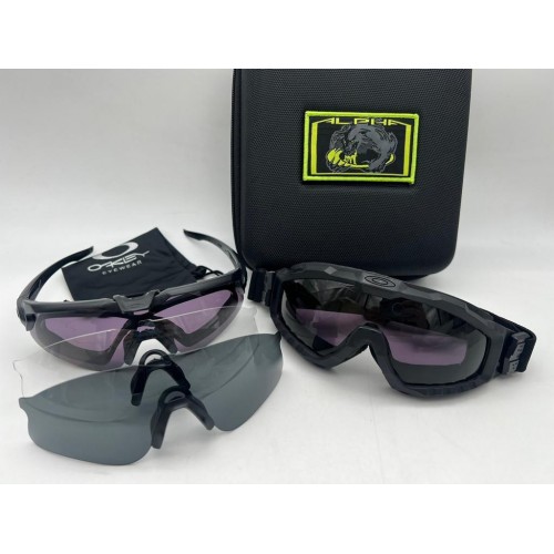 Тактические ударопрочные очки OAKLEY Alpha 2в1 в Клину