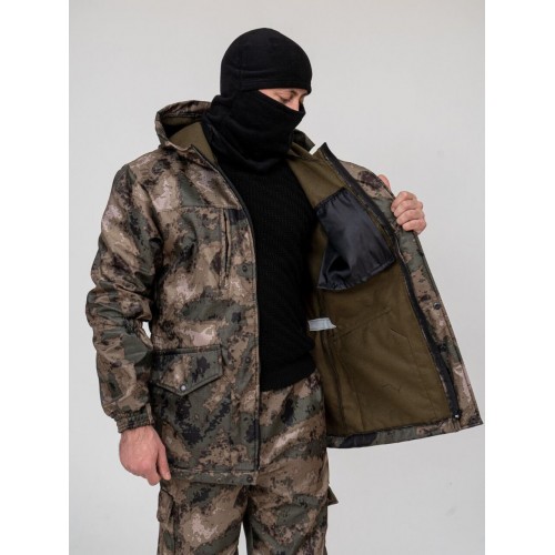 Костюм Горка-Demi (демисезонный) ткань Polarfleece рип-стоп (Softshell) в Клину