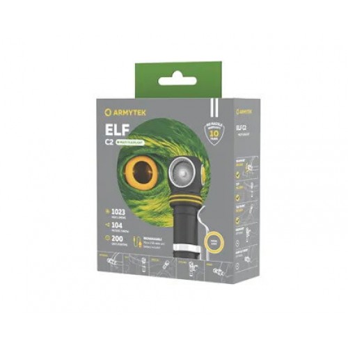 Мультифонарь Armytek ELF C2 Micro USB (теплый свет) в Клину