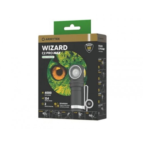 Мультифонарь Armytek Wizard C2 Pro Max Magnet USB в Клину