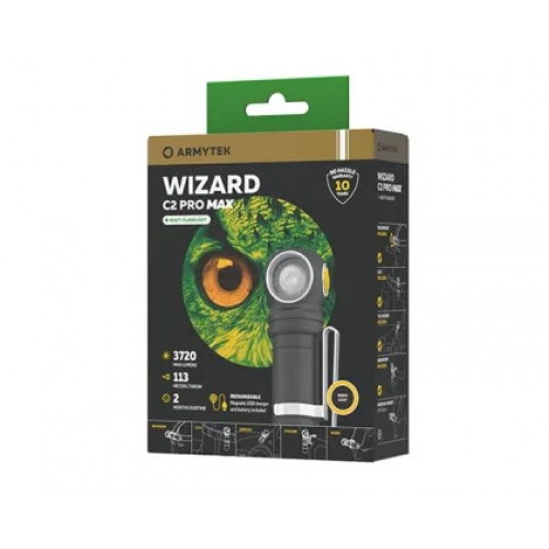 Мультифонарь Armytek Wizard C2 Pro Max Magnet USB (теплый свет) в Клину