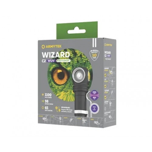 Мультифонарь Armytek Wizard C2 WUV Magnet USB в Клину
