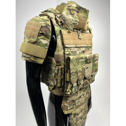 Разгрузка / плитник “UNIVERSAL ARMOR” + чехол для защиты плеч + чехол напашника + чехол для защиты шеи (без баллистики) в Клину