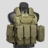 Тактический разгрузочный жилет «5 / пять карманов» с подсумками Tactical Molle Plate Carrier для съемных бронепластин в Клину