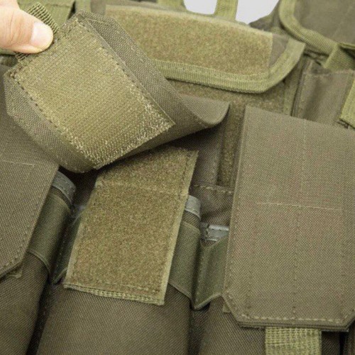 Тактический разгрузочный жилет «5 / пять карманов» с подсумками Tactical Molle Plate Carrier для съемных бронепластин в Клину