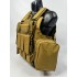 Тактический разгрузочный жилет «5 / пять карманов» с подсумками Tactical Molle Plate Carrier для съемных бронепластин в Клину